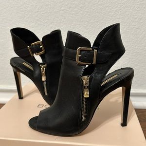 BCBG Peptoe Booties
